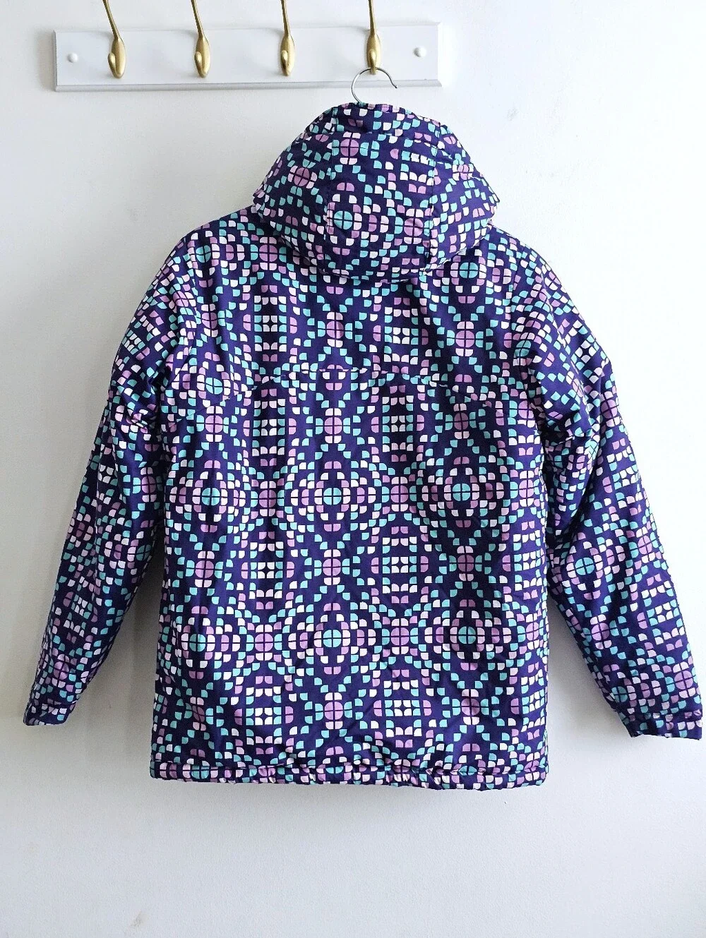 Columbia Horizon Ride Girls Large 14/16 Waterproof Insulated Ski Jacket Purple